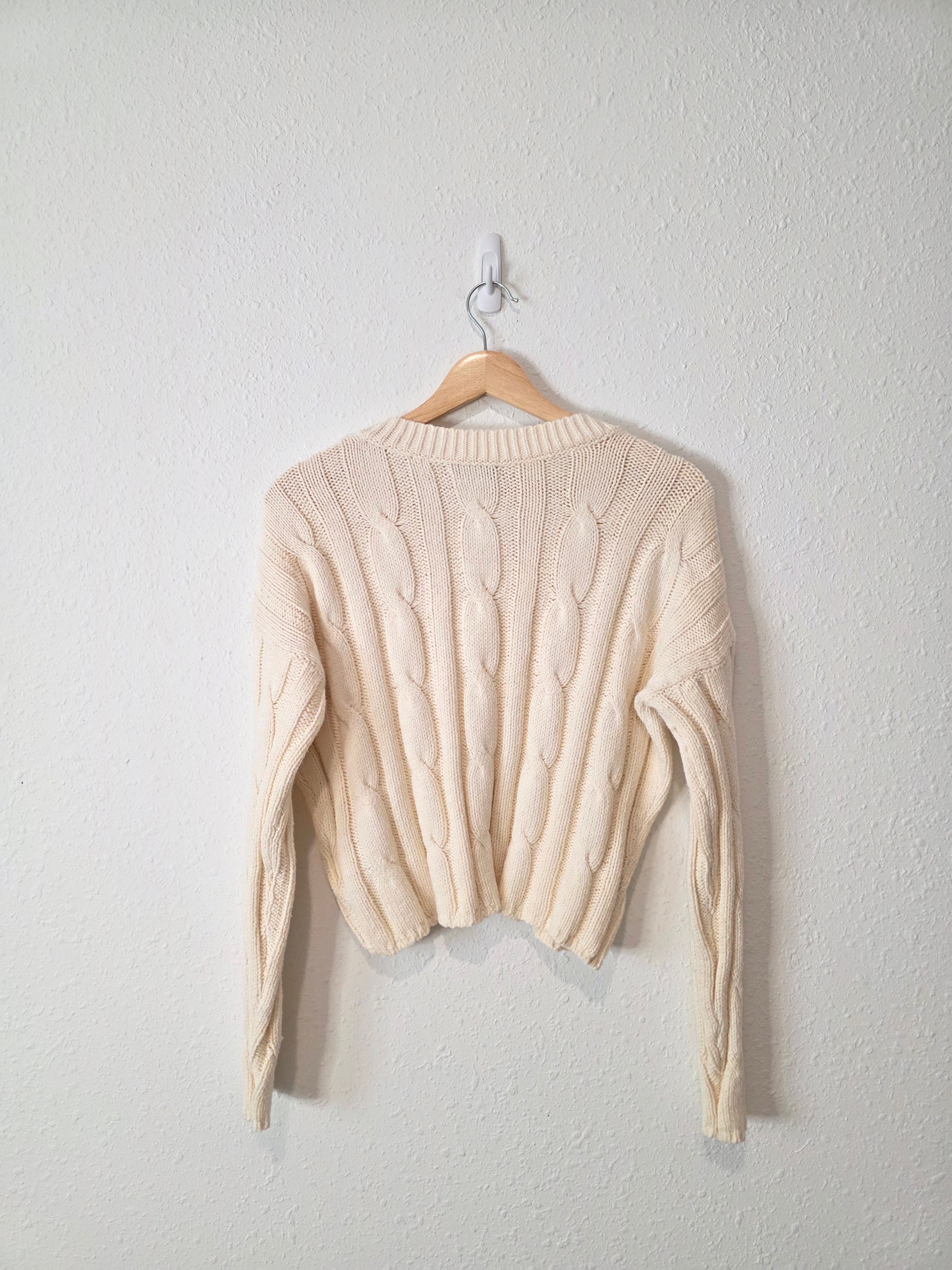 Madewell Cable Knit Sweater (XXS-S)