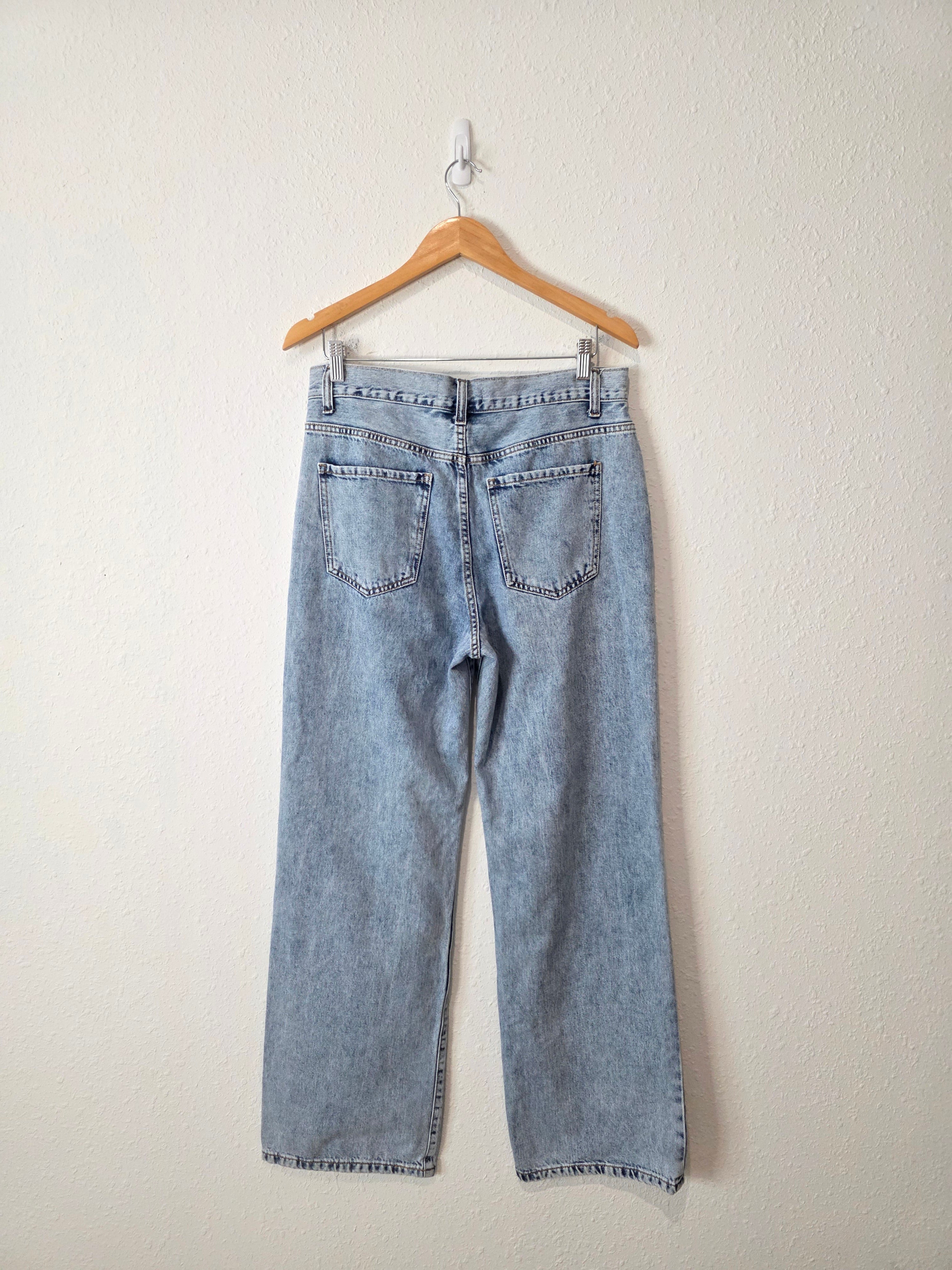 Zenana Relaxed Wide Leg Jeans (29)