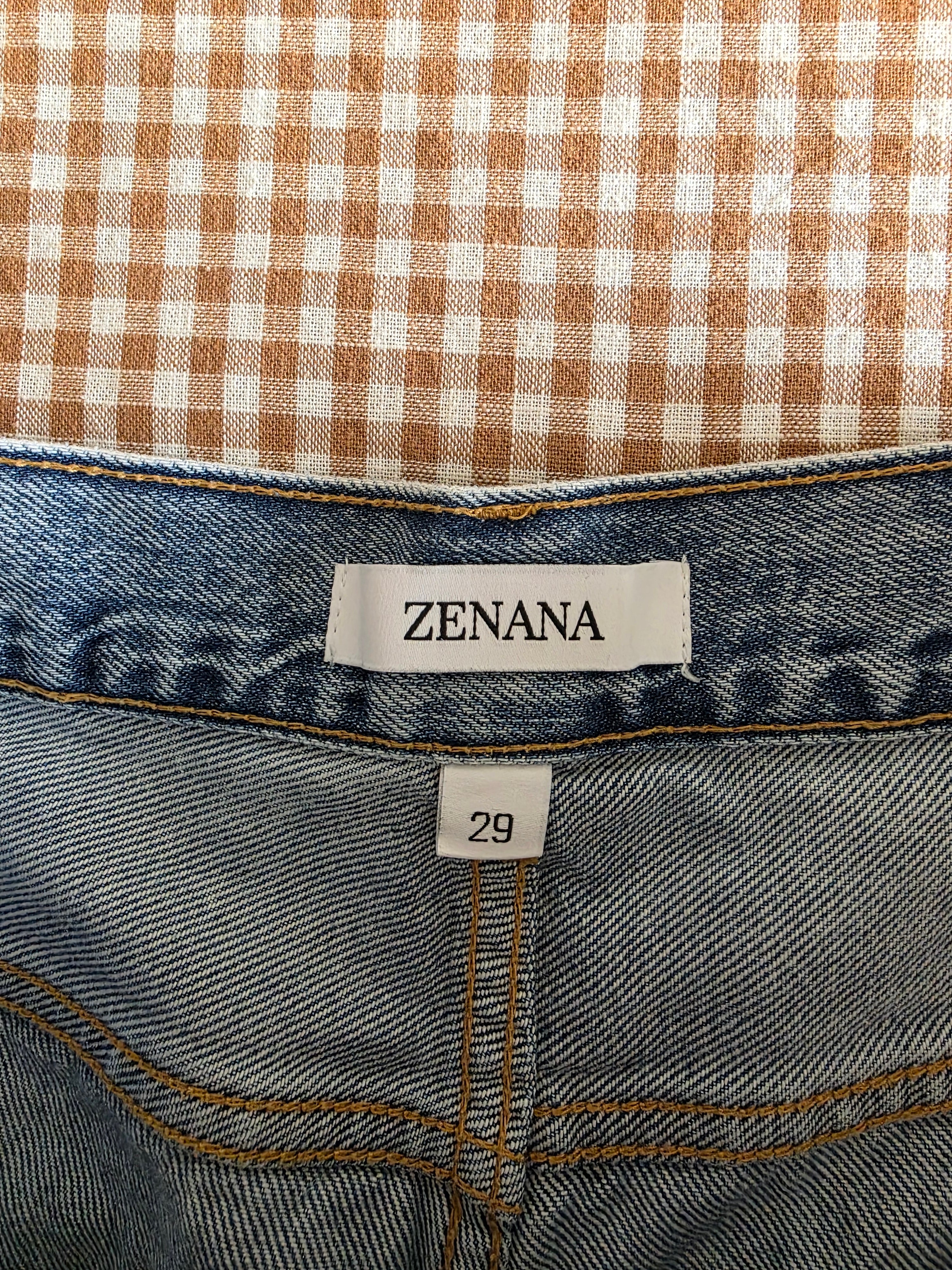 Zenana Relaxed Wide Leg Jeans (29)