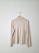 Banana Republic Oat Button Up Top (L)