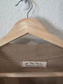 Free People Linen Blend Ruffle Top (M)