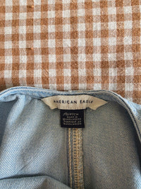 Light Wash Denim Shortalls (S)
