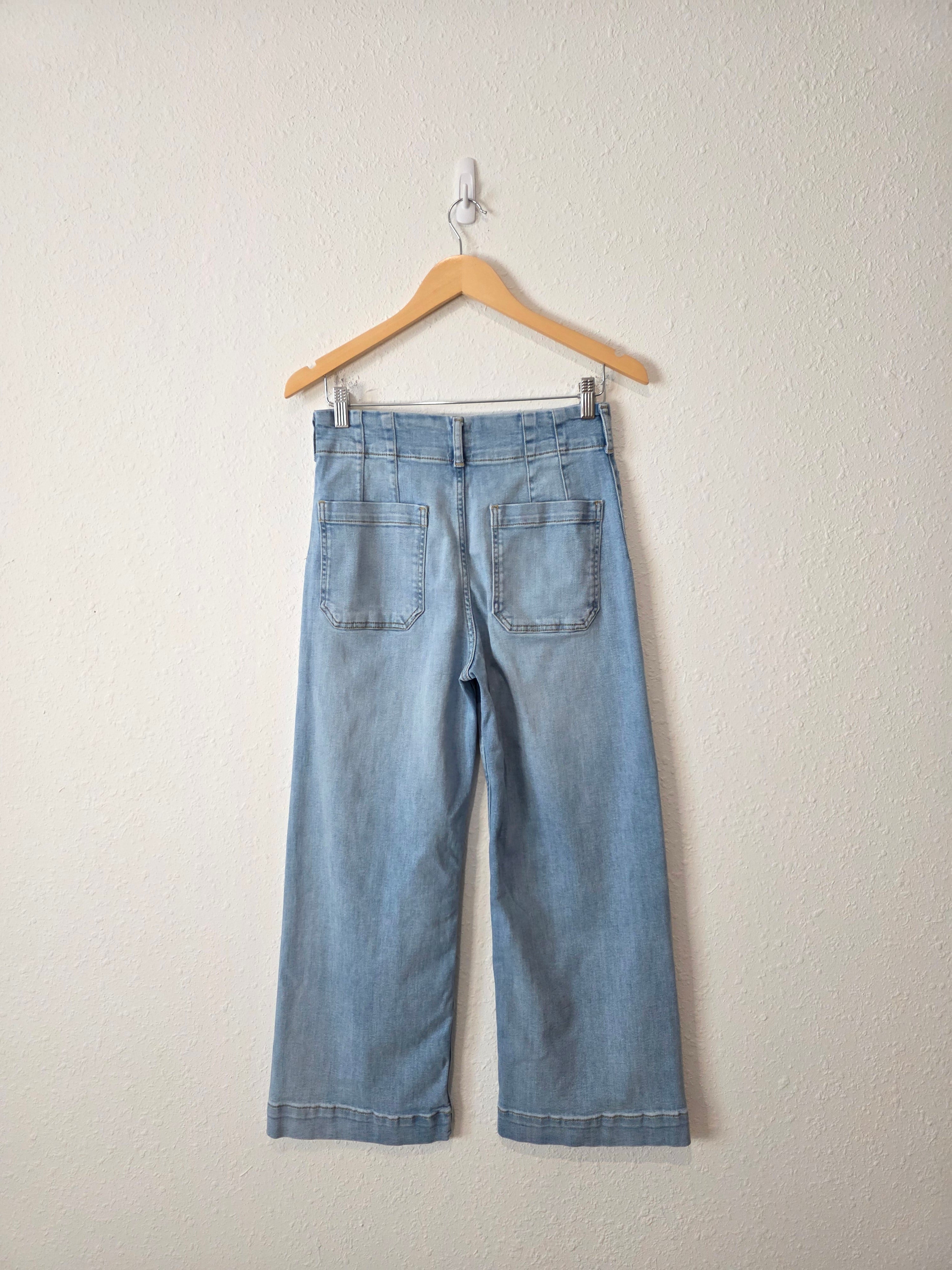Maeve The Colette Wide Leg Jeans (28)