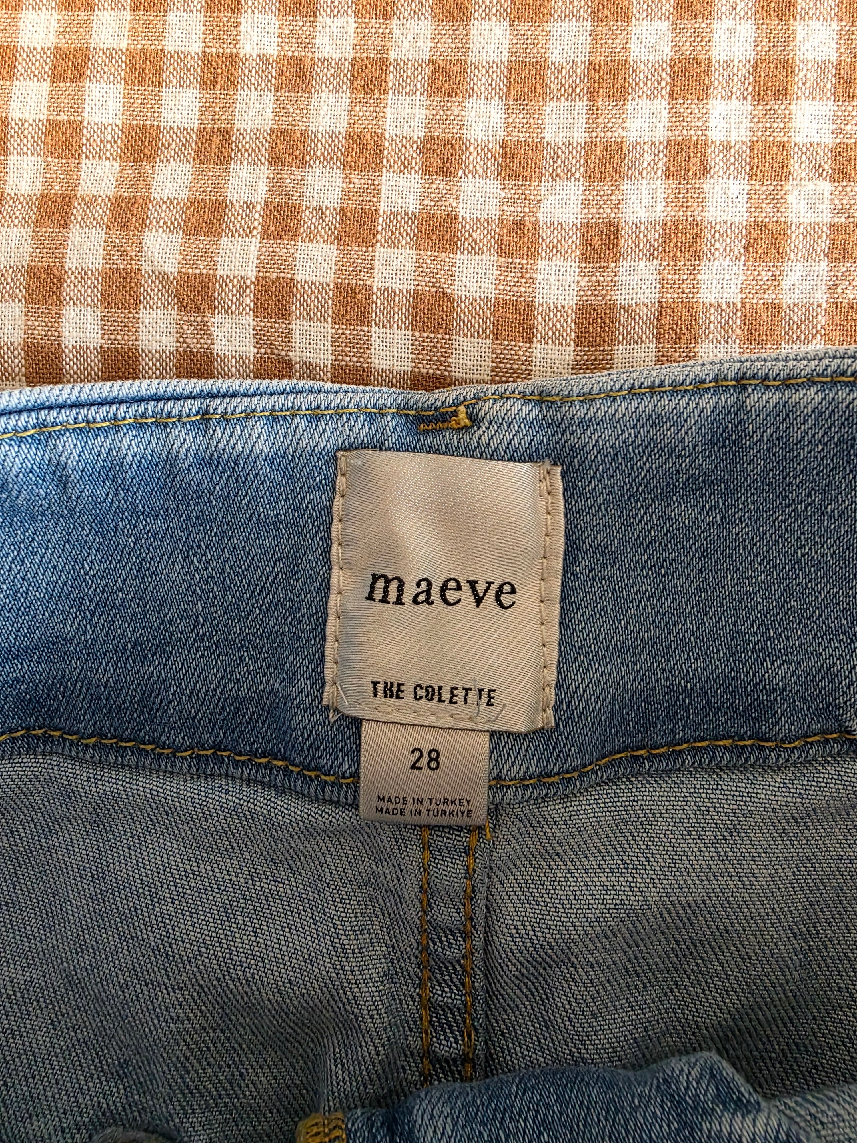 Maeve The Colette Wide Leg Jeans (28)