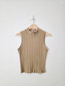 Reformation Ribbed Mockneck Tank (L)