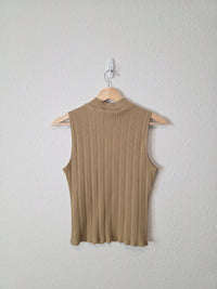 Reformation Ribbed Mockneck Tank (L)