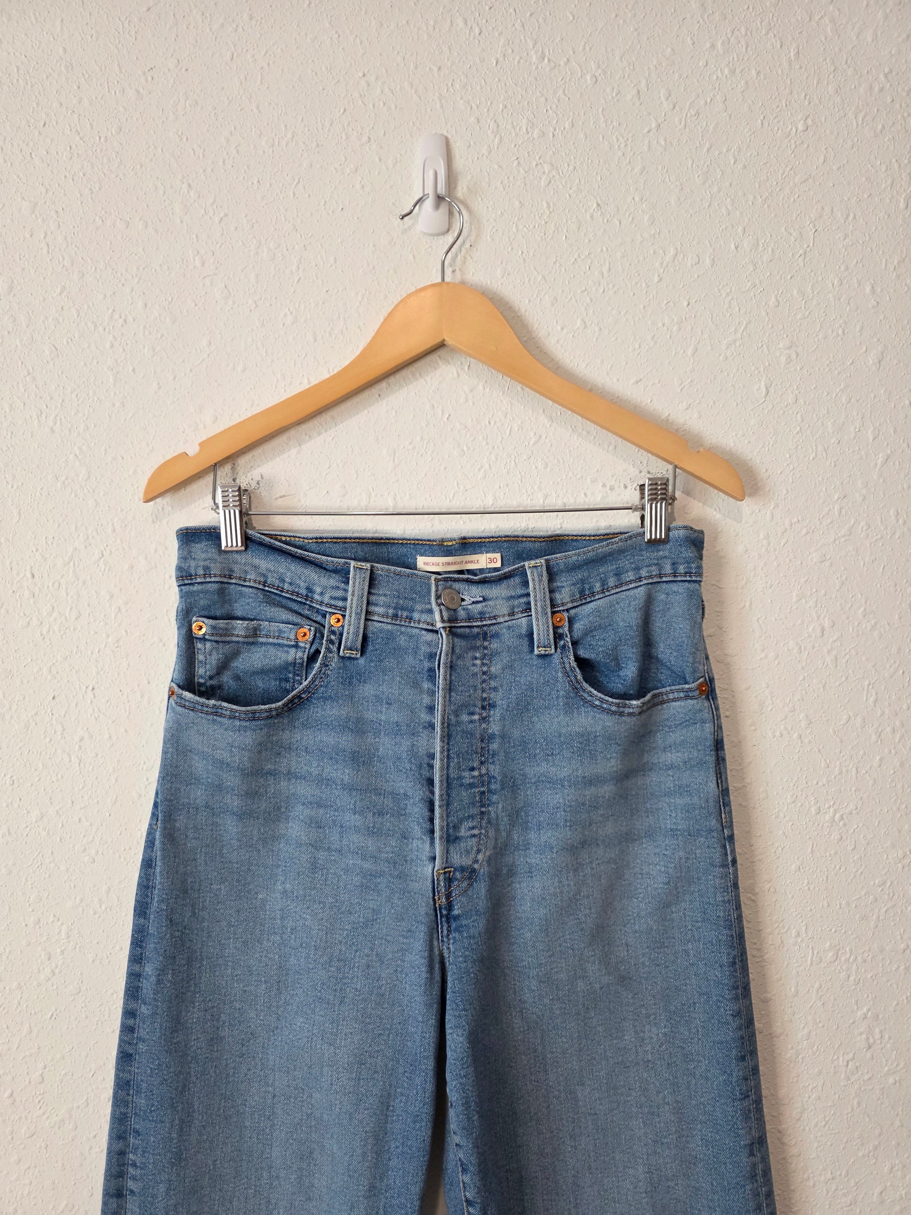 Levi's Ribcage Straight Jeans (30)