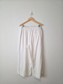 Aerie Wide Leg Gauze Pants (L)