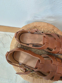 Madewell Leather Fisherman Sandals (7.5)