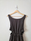 NEW Sancia Linen Cutout Midi Dress (M)