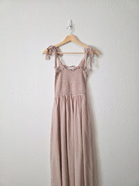 Miou Muse Striped Cotton Dress (S)