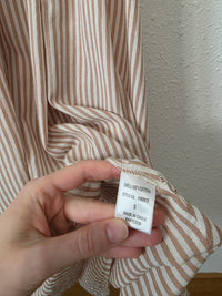 Miou Muse Striped Cotton Dress (S)