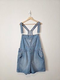 Levi's Relaxed Denim Shortalls (XL)