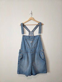 Levi's Relaxed Denim Shortalls (XL)