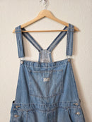 Levi's Relaxed Denim Shortalls (XL)