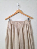 Abercrombie Linen Blend Wide Leg Pants (M)