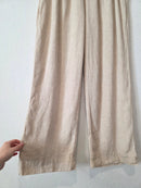 Abercrombie Linen Blend Wide Leg Pants (M)