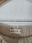 Abercrombie Linen Blend Wide Leg Pants (M)