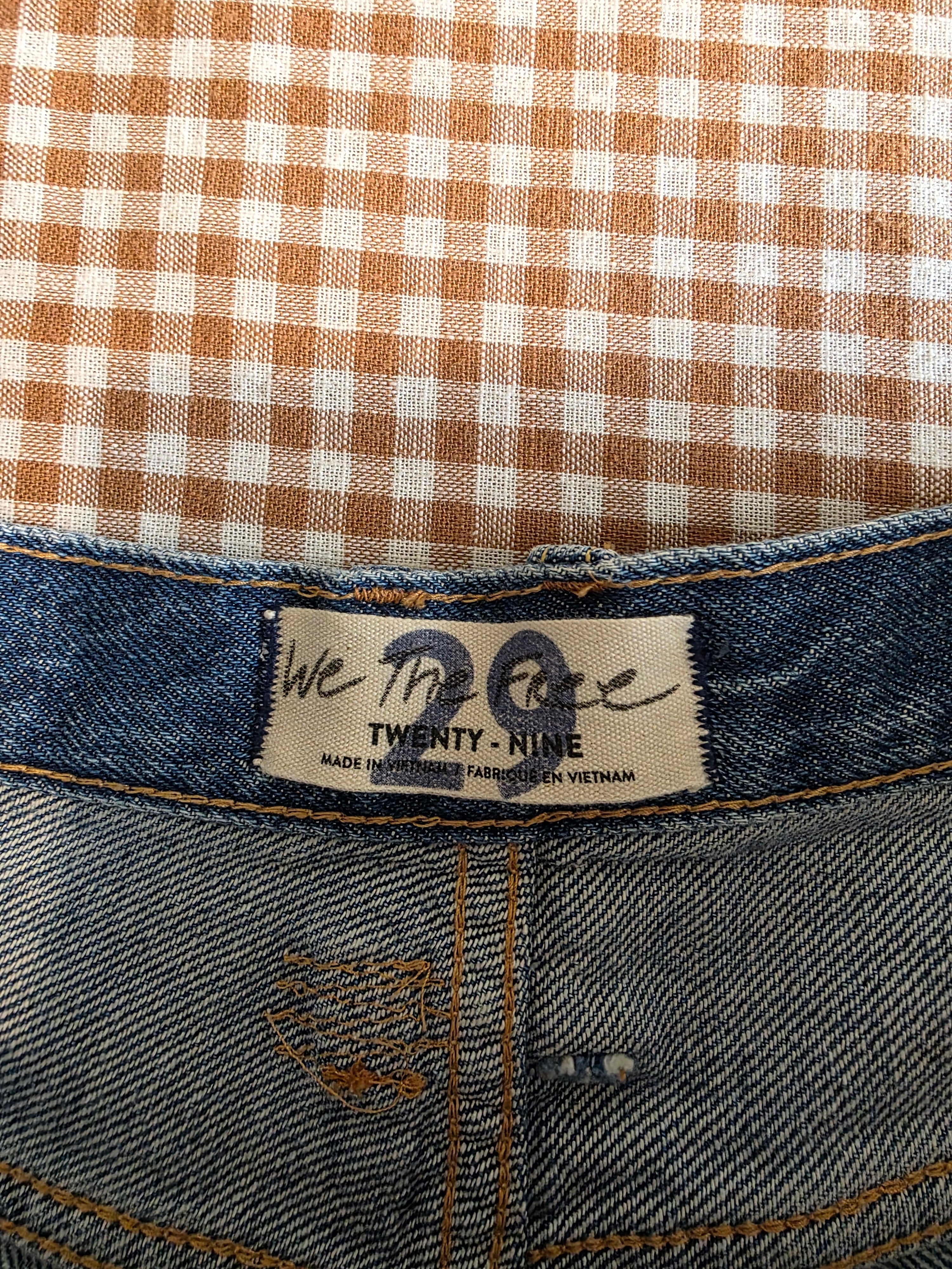 Free People Relaxed Denim Shorts (29)