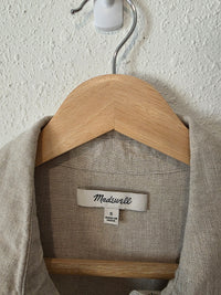 Madewell Linen Button Up Shirt (S)
