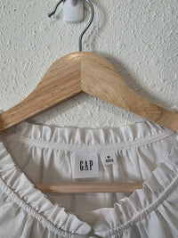 Gap Puff Sleeve Cotton Blouse (M)