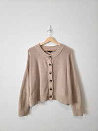 Quince Organic Cotton Cardigan (L)