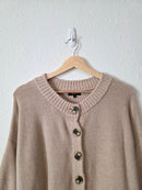 Quince Organic Cotton Cardigan (L)