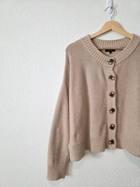 Quince Organic Cotton Cardigan (L)
