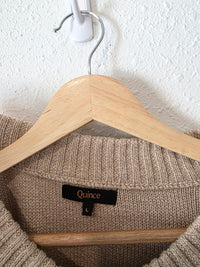 Quince Organic Cotton Cardigan (L)