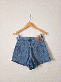 Levi's High Rise Denim Shorts (26)