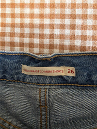 Levi's High Rise Denim Shorts (26)