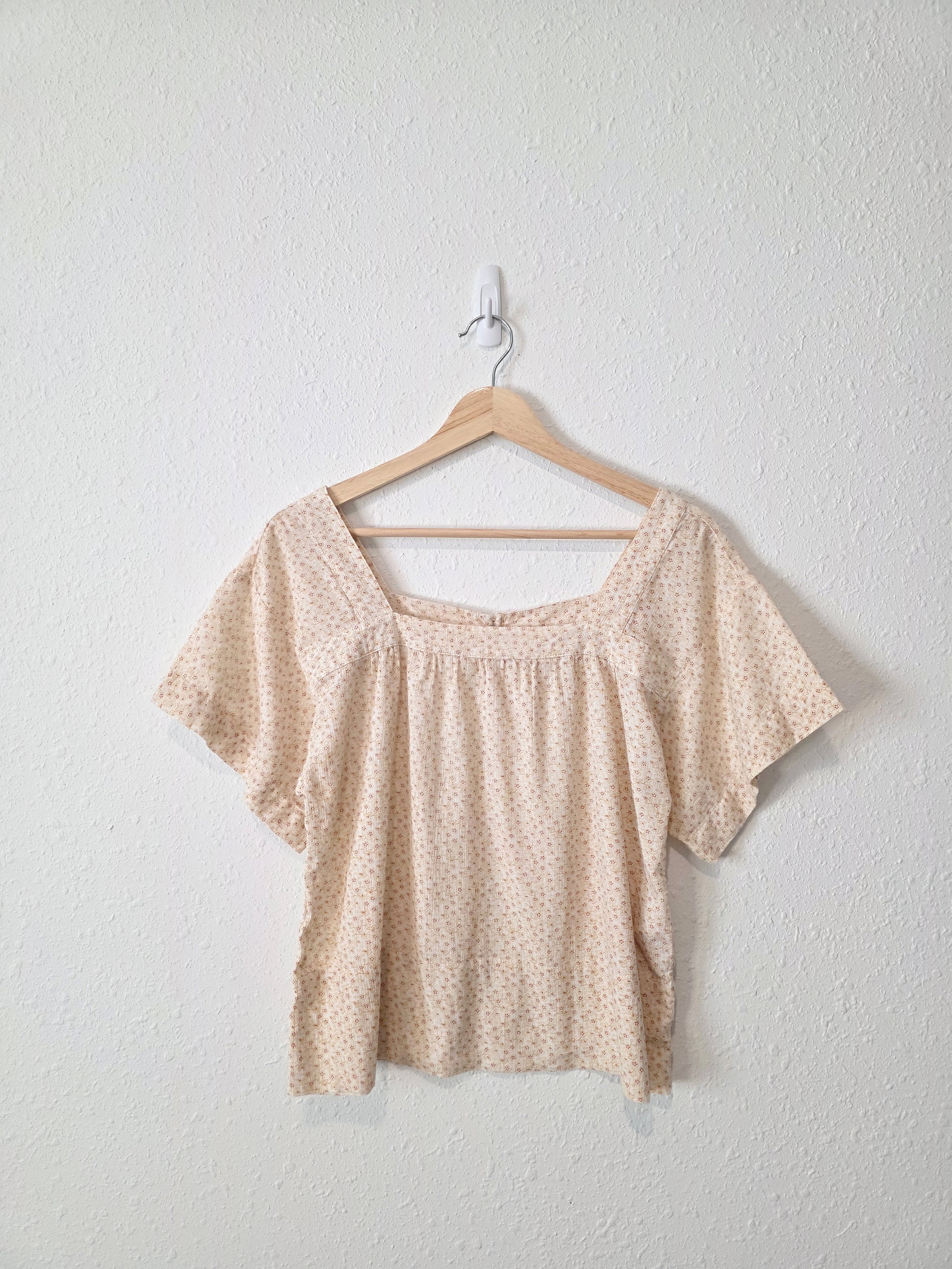 Madewell Ditsy Floral Top (S)