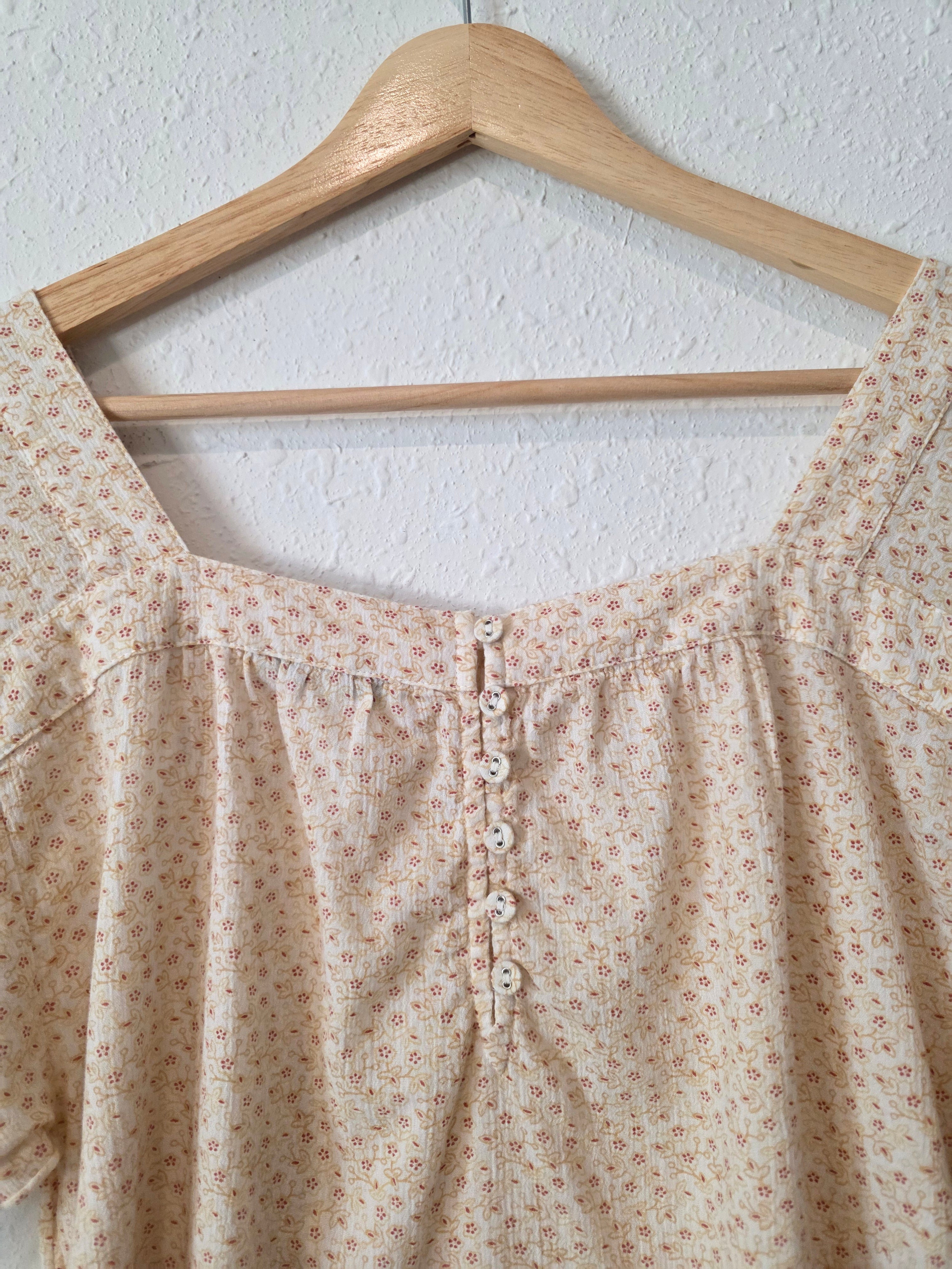 Madewell Ditsy Floral Top (S)
