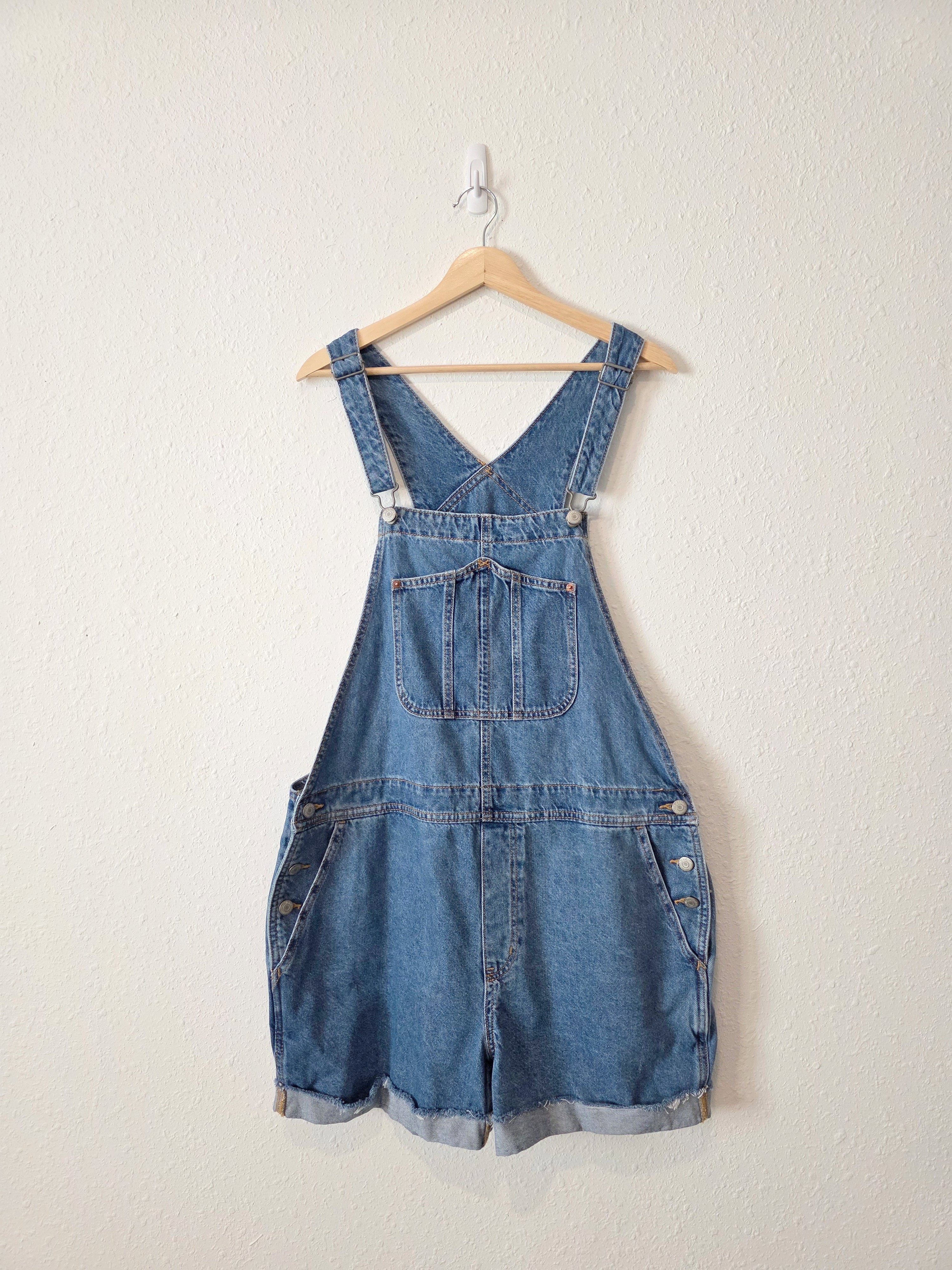 100% Cotton Denim Shortalls (XL)