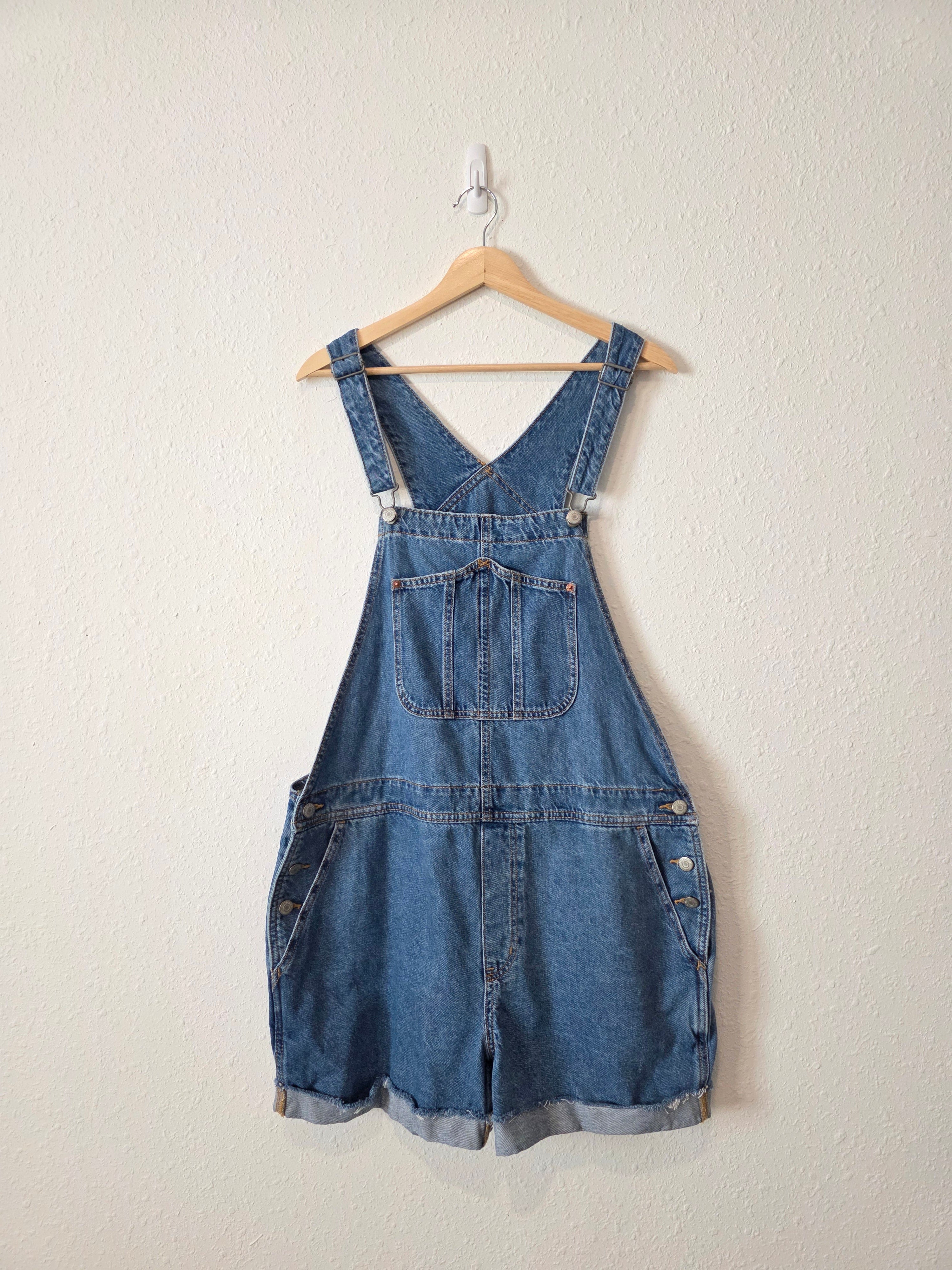 100% Cotton Denim Shortalls (XL)