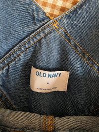 100% Cotton Denim Shortalls (XL)