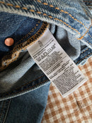 100% Cotton Denim Shortalls (XL)