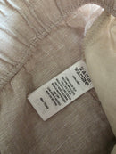 Neutral Pull On Linen Shorts (XL)