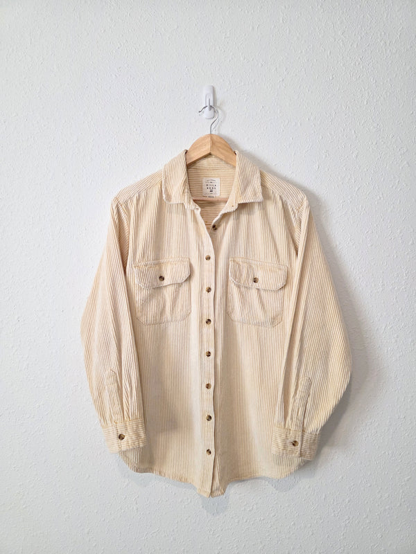 Billabong Corduroy Button Up (L)