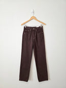 NEW Zara Chocolate Brown Jeans (0)