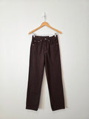 NEW Zara Chocolate Brown Jeans (0)