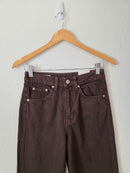 NEW Zara Chocolate Brown Jeans (0)