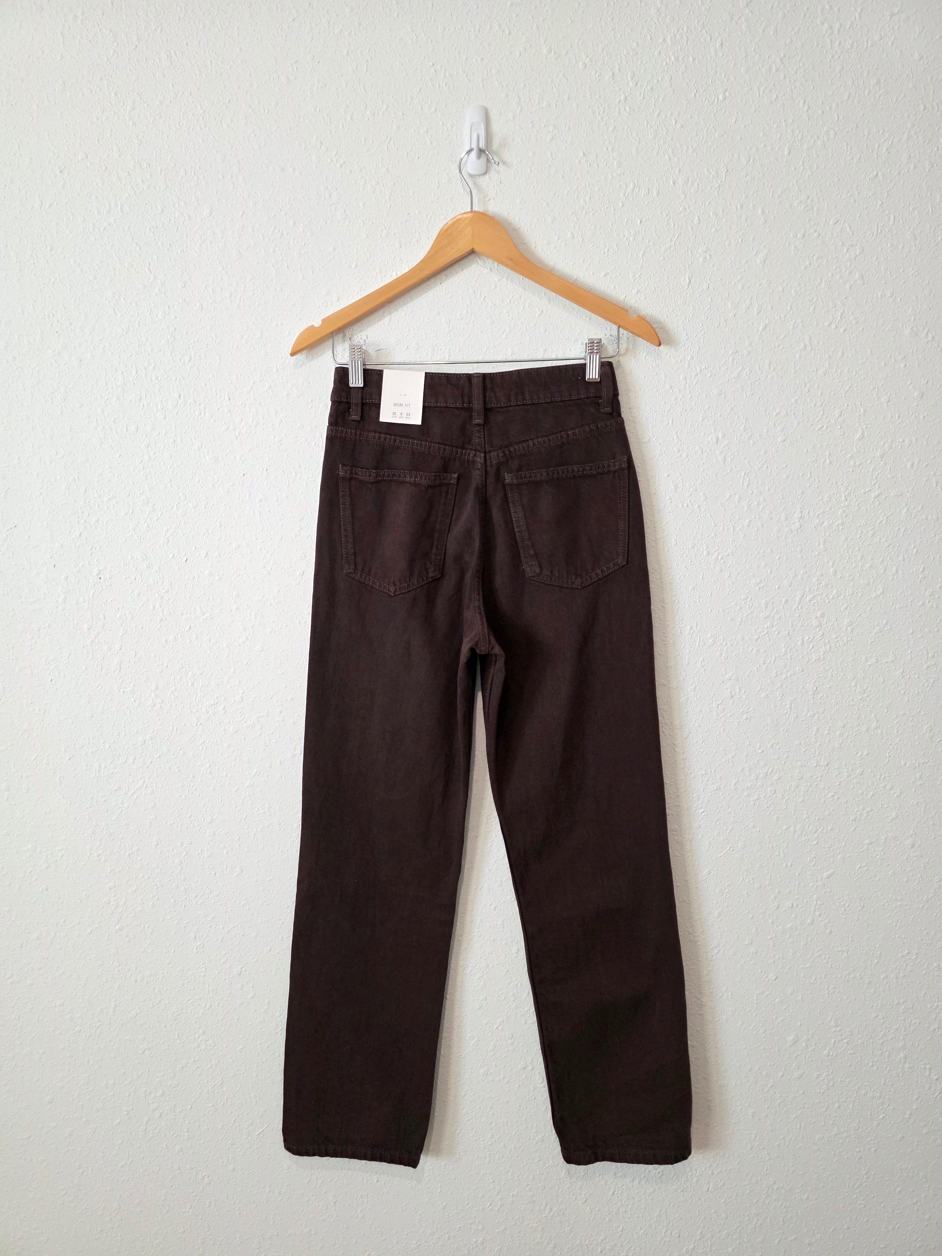 NEW Zara Chocolate Brown Jeans (0)
