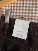 NEW Zara Chocolate Brown Jeans (0)