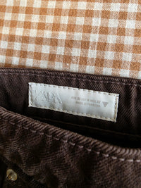 NEW Zara Chocolate Brown Jeans (0)