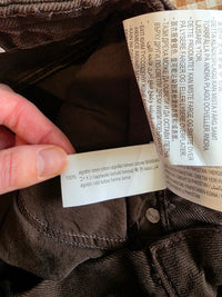 NEW Zara Chocolate Brown Jeans (0)