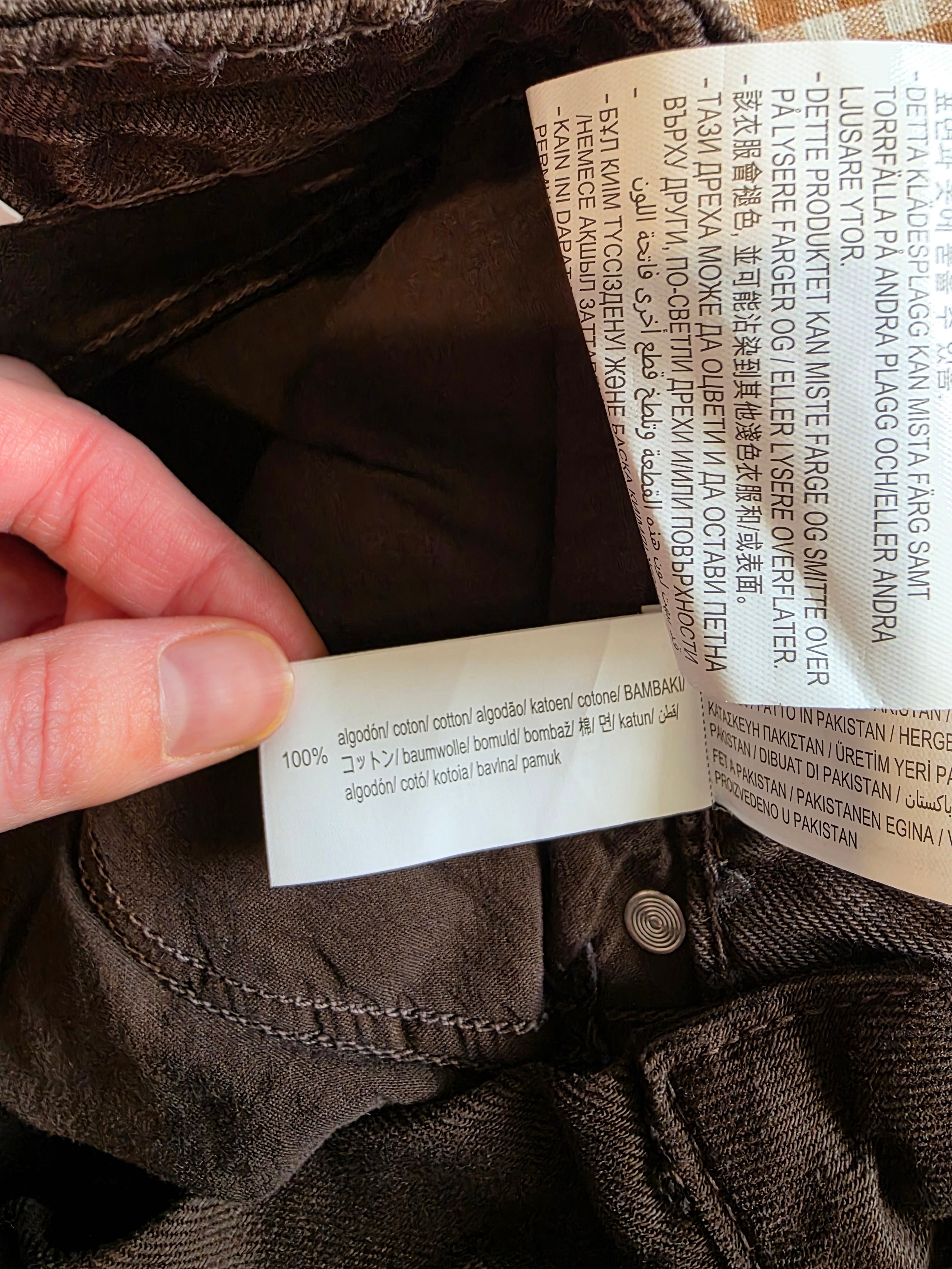 NEW Zara Chocolate Brown Jeans (0)