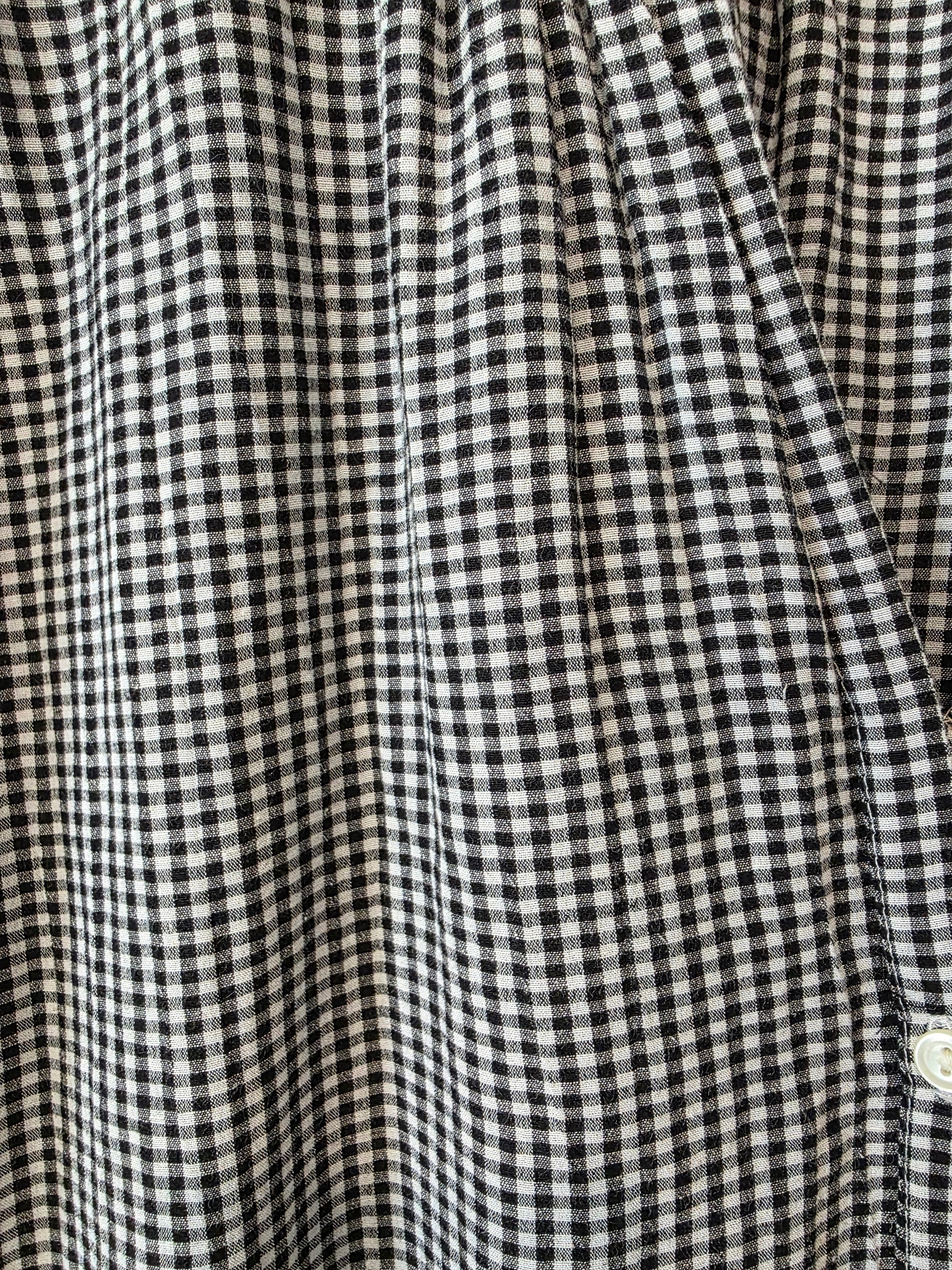 Gap Gingham Button Up Top (LT)