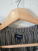 Gap Gingham Button Up Top (LT)