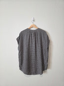 Gap Gingham Button Up Top (LT)